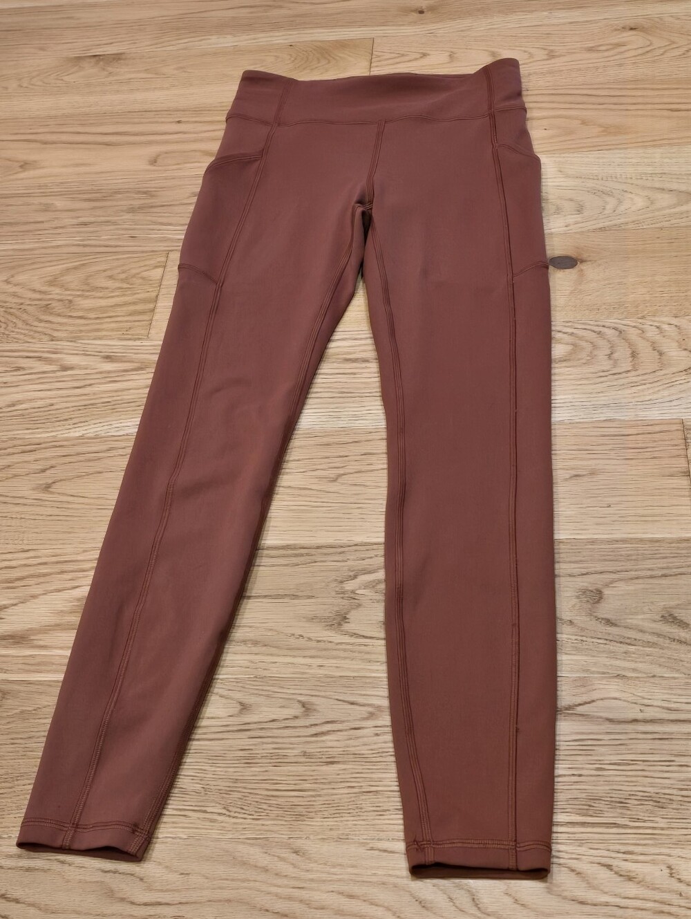 Lululemon Invigorate High-Rise Tight 27" Dark Terracotta Yoga Workout Pants 6